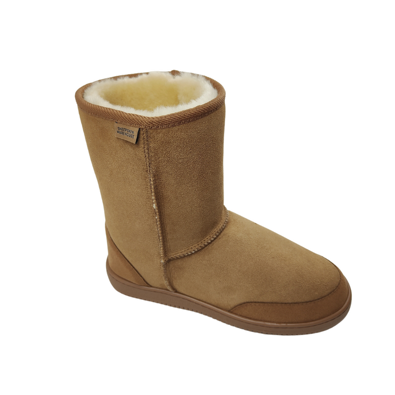 Unisex Kaka Mid-Calf Boots - NZ Made - Chestnut