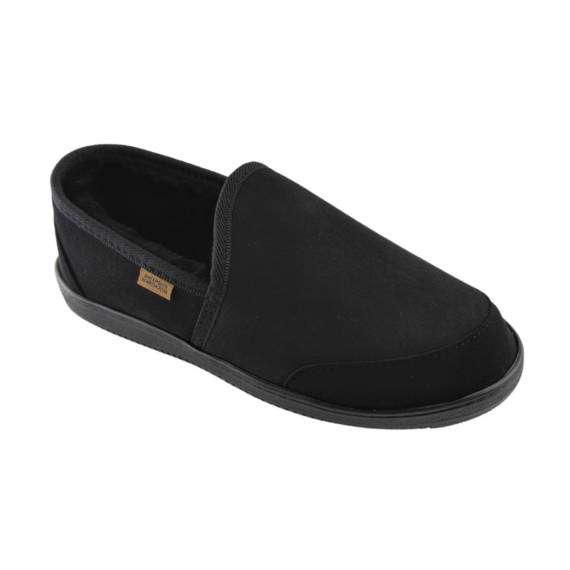 Unisex Kamahi Slippers - Black - NZ Made - SALE!