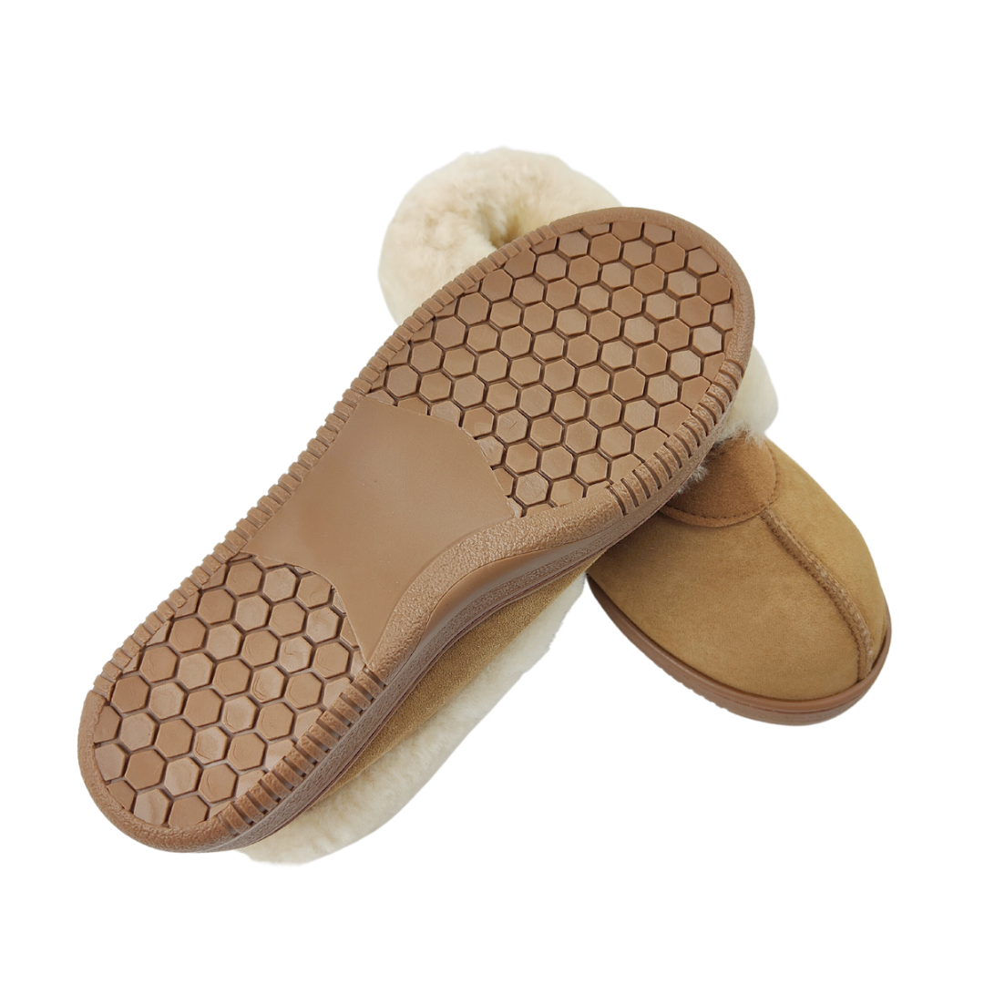 Unisex Kakapo Slipper Boot - Chestnut - NZ Made