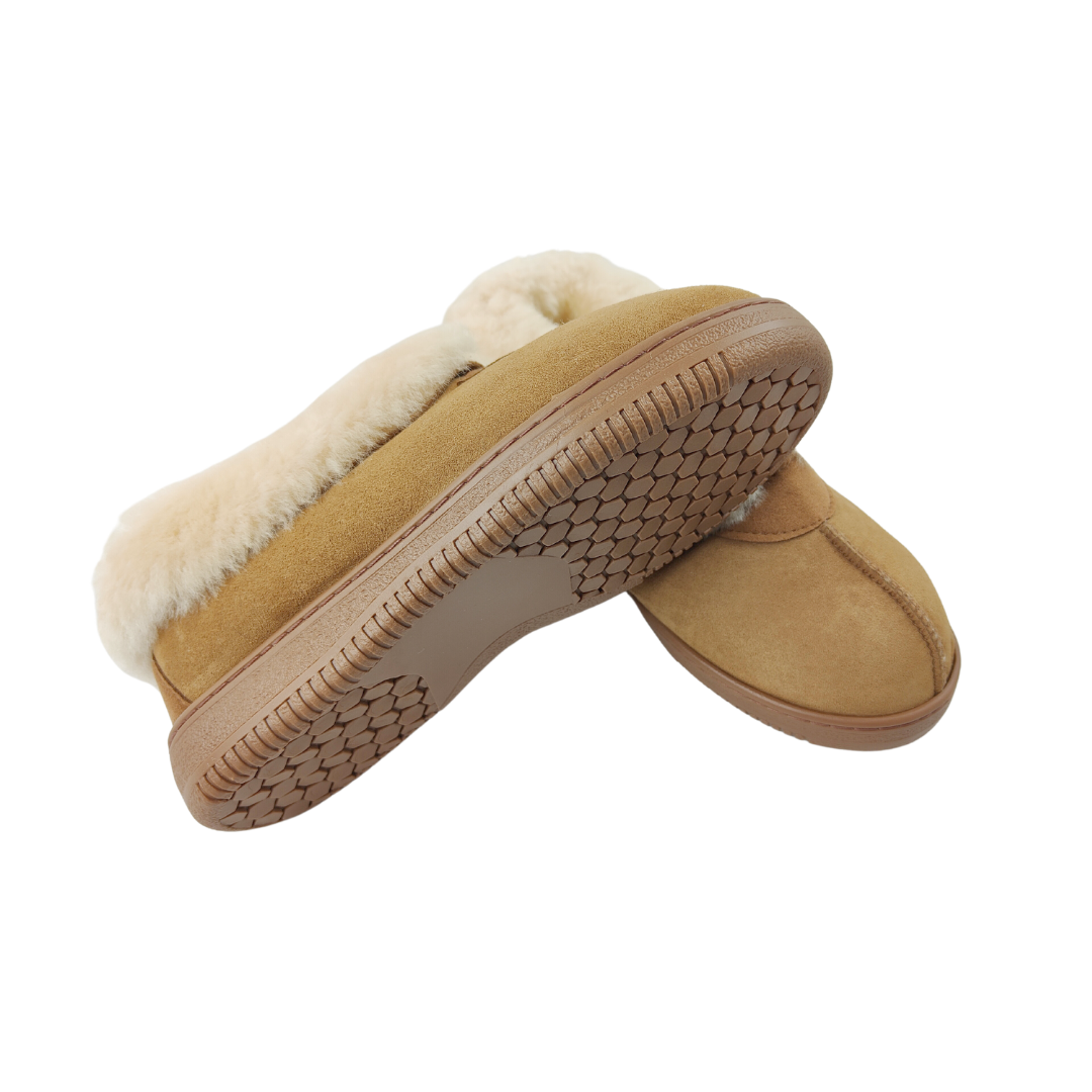 Unisex Kakapo Slipper Boot - Chestnut - NZ Made