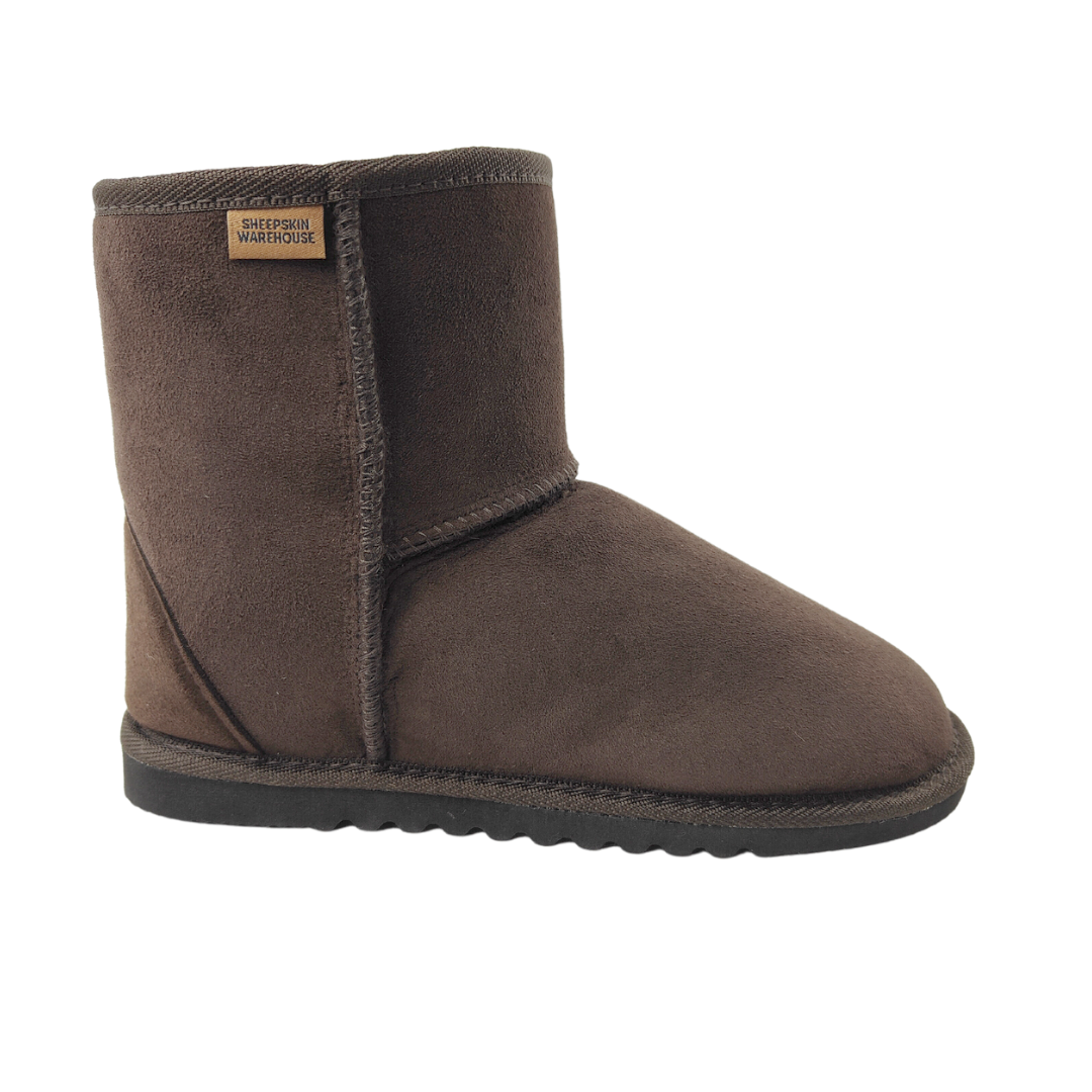 Kids Huia Short Boots - Chocolate - Sizes 1-7 - SALE!