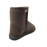 Kids Huia Short Boots - Chocolate - Sizes 1-7 - SALE!