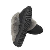 Ladies Karo Scuff - Black/Grey - NZ Made - SALE!