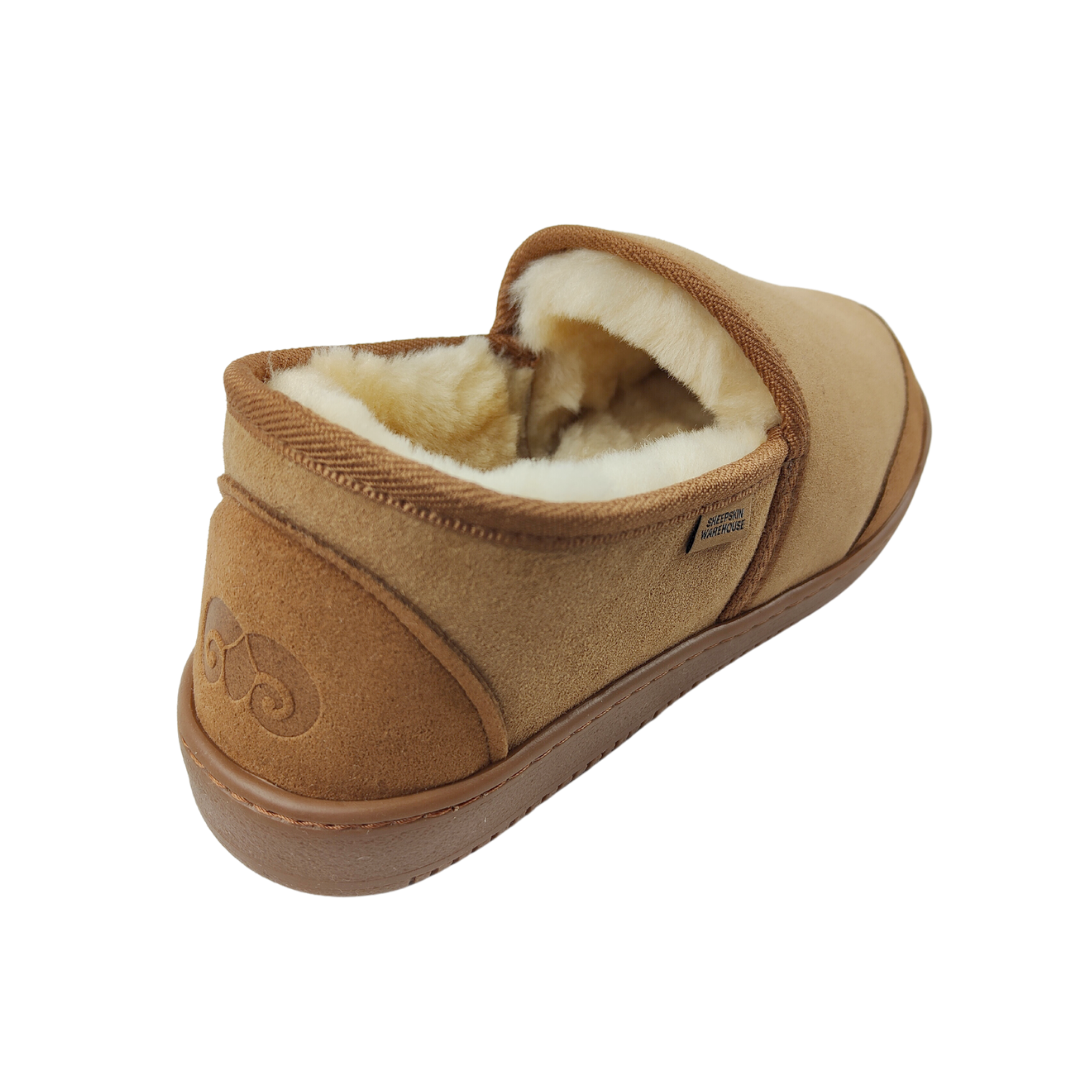 Unisex Kamahi Slippers - Chestnut - NZ Made