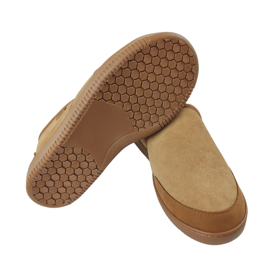 Unisex Kamahi Slippers - Chestnut - NZ Made
