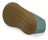 Glerups Unisex Felt Wool Shoe with Rubber Sole - North Sea