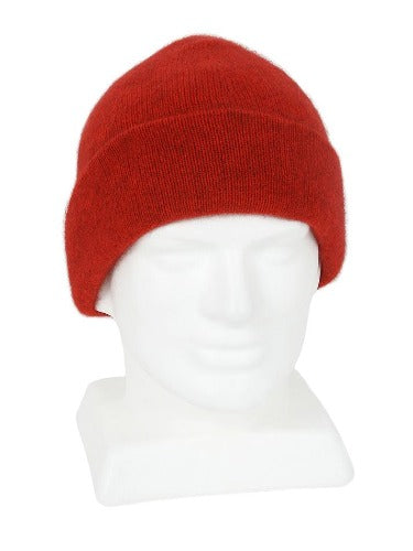 Lothlorian Possum & Merino Unisex Beanie, Pumpkin