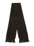 Lothlorian Possum & Merino Unisex Scarf - Brown Marl