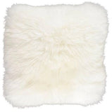 Sheepskin Cushion Cover - Ivory - Standard or Large Size