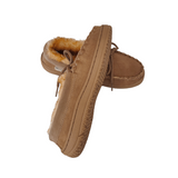 Unisex Moccasin Tan Tipped Slippers