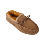 Unisex Moccasin Tan Tipped Slippers