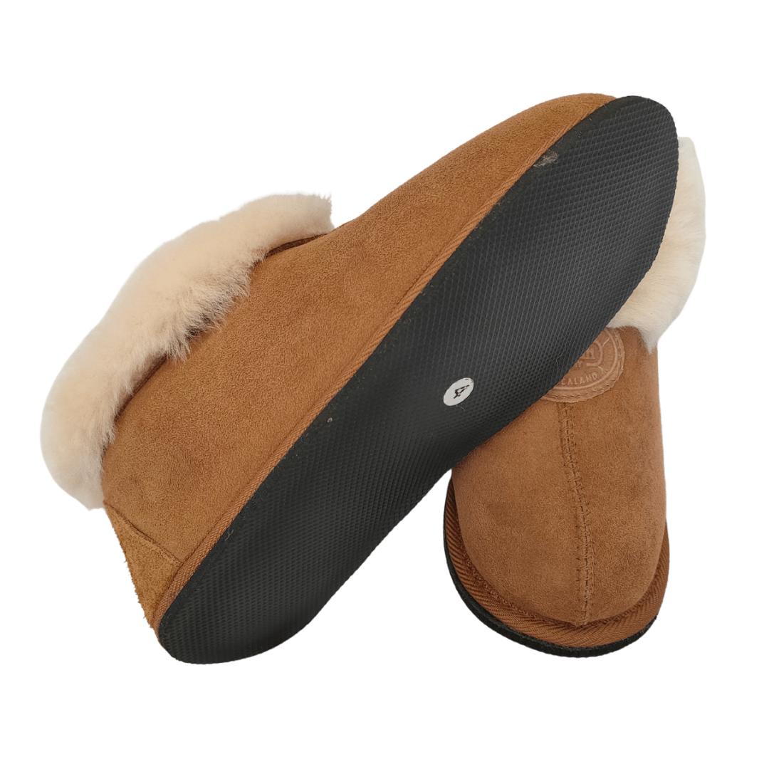 Unisex Toni Hard Sole Slipper - NZ Made