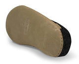 Glerups Unisex Felt Wool Slip-on Slipper with Leather Sole - Charcoal