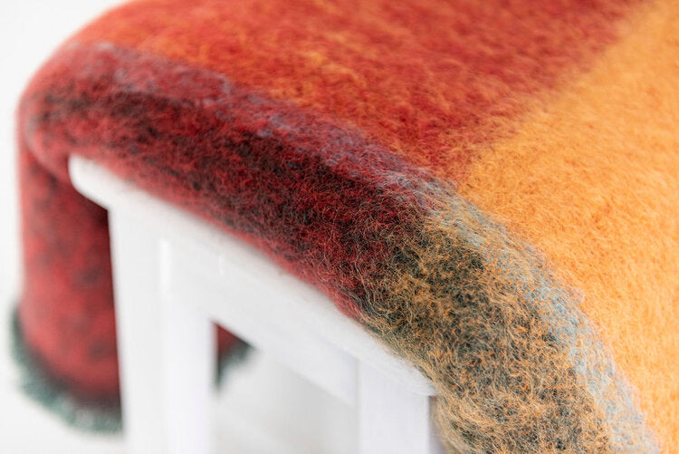 Windermere Mohair Blanket Designer Throw - Picasso