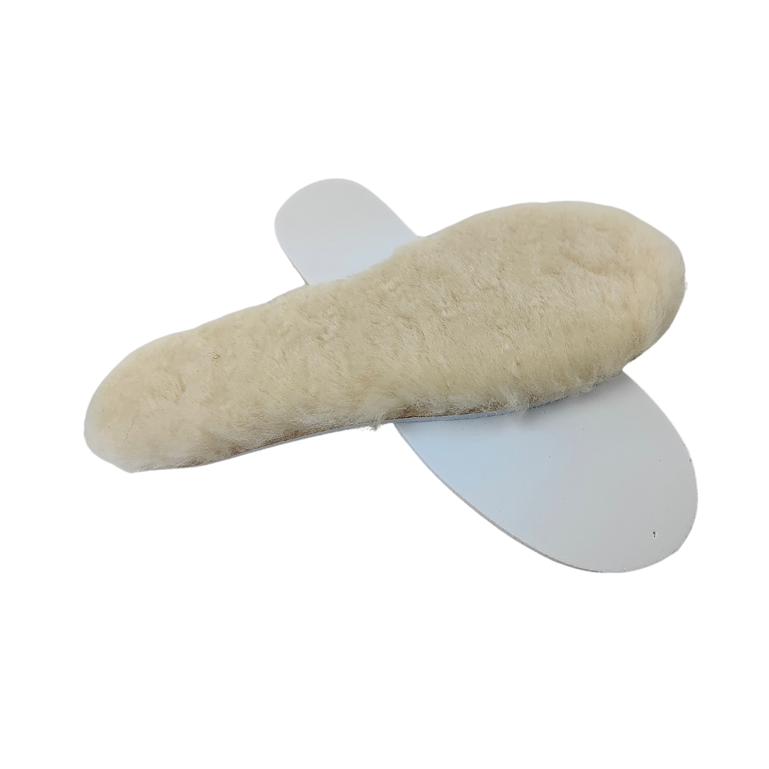 Sheepskin Innersoles With Rubber Backing - Made in NZ