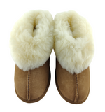 Ladies Padabout Soft Sole Slippers - Chestnut