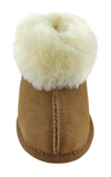 Ladies Padabout Soft Sole Slippers - Chestnut