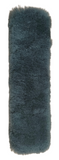 Sheepskin Seat Belt Shoulder Pad Cover - Slate or Champagne Colour
