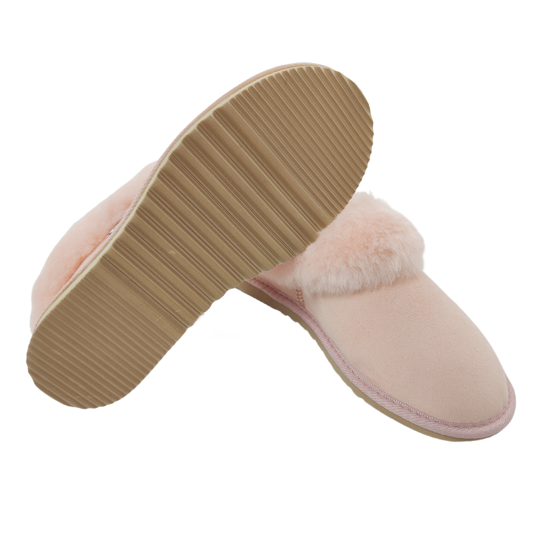 Ladies Kowhai Slippers - Pink - NZ Made - Sizes 5-12
