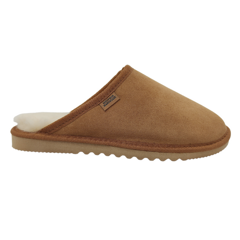 Unisex Tui Scuff - Chestnut - NZ Made – Sheepskin Warehouse