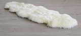 Double Sheepskin Rug - Ivory - NZ Made