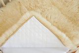 Sheepskin Cot Underlay - Short Wool Honey - NZ Made