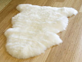 Single Large Sheepskin Rug - Ivory