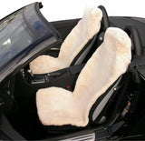 Car Seat Cover Single - Apex Short Wool - Champagne or Slate